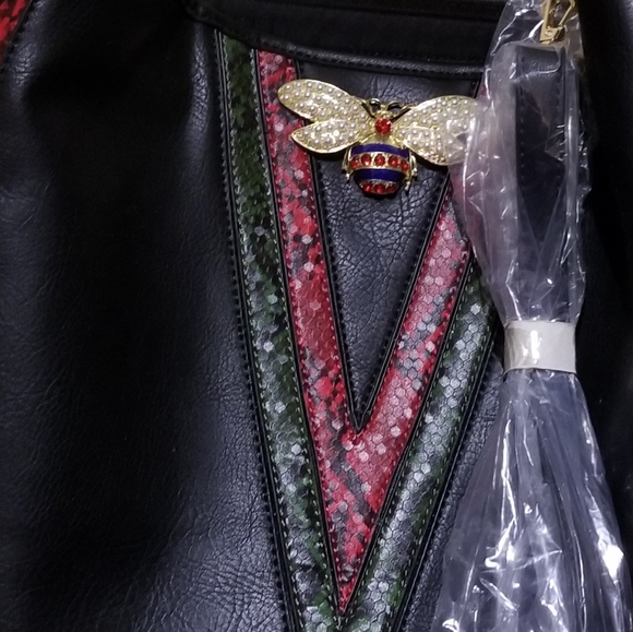 NWT Handbag Republic Classic Queen Bee Shoulder Bag - Picture 4 of 4